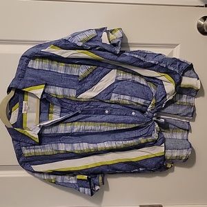 Westbound button-up linen blouse